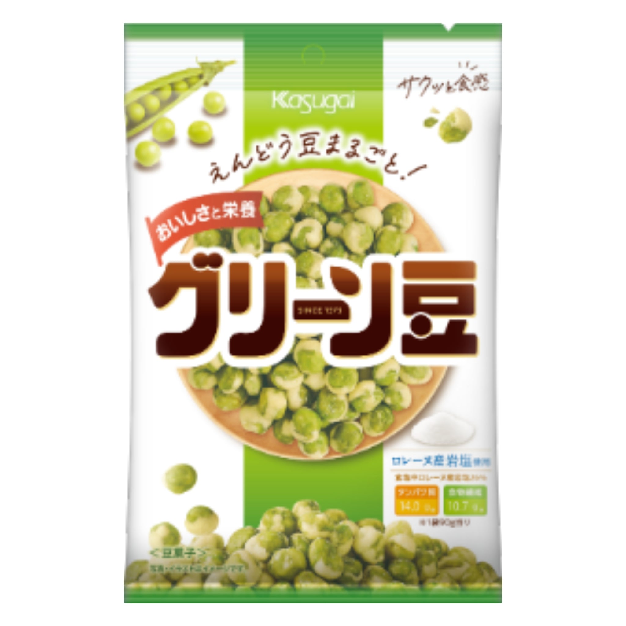 Kasugai Green Peas Snack 90g