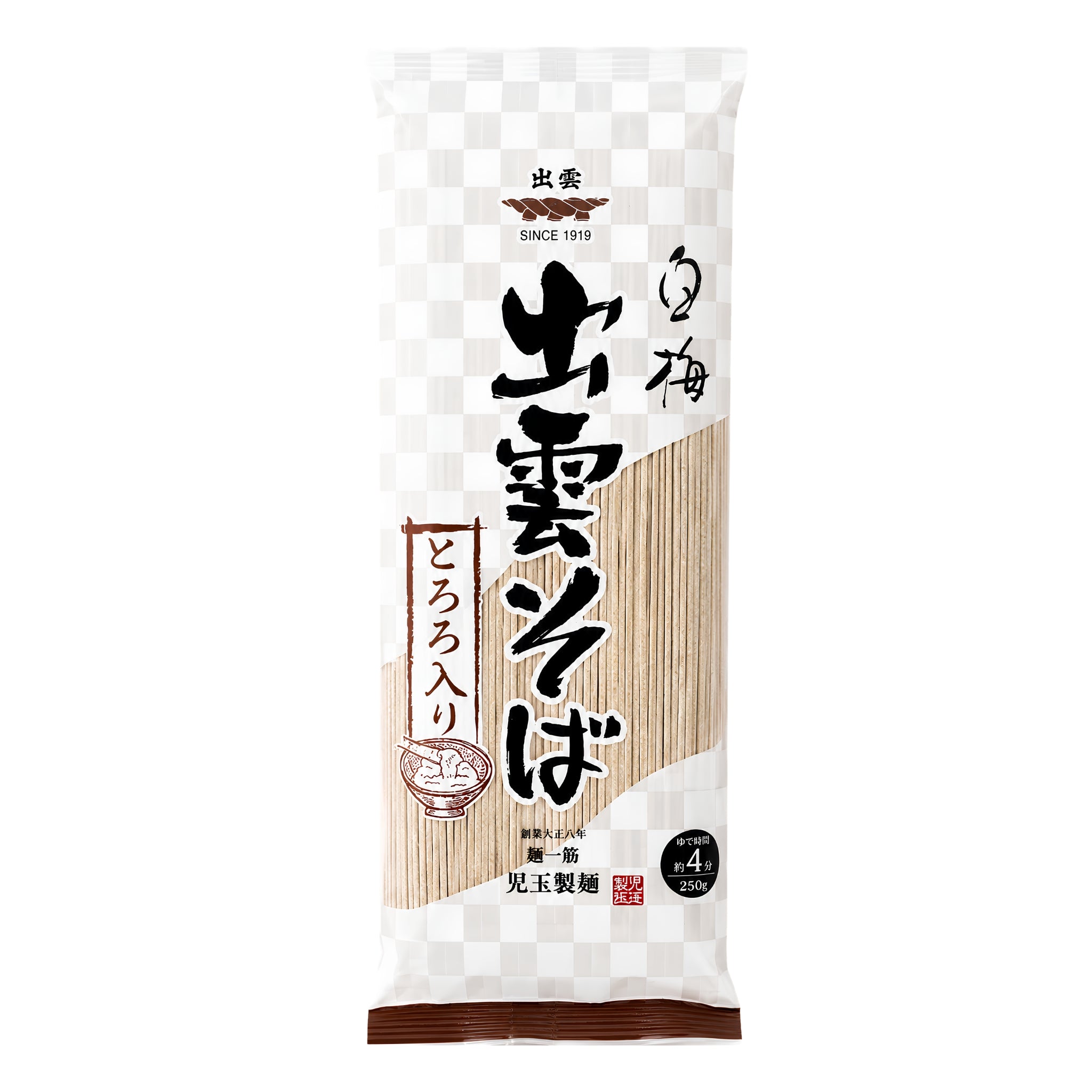 Kodama Shiraume Tororo Izumo Soba 250g