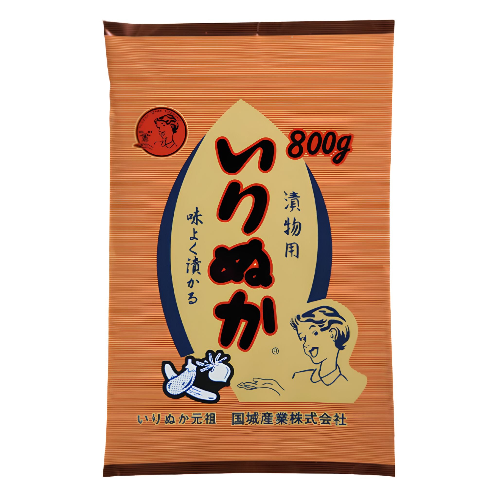 Kokujo Irinuka (Roasted Rice Bran for Nukazuke) 800g