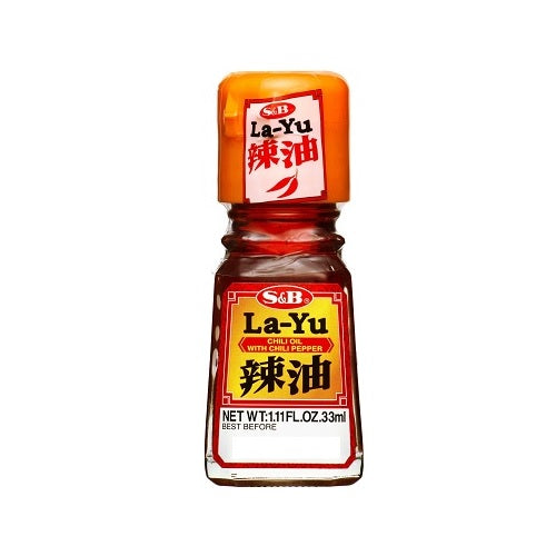 S&B La-Yu (Chili Oil) with Chili Pepper 33ml