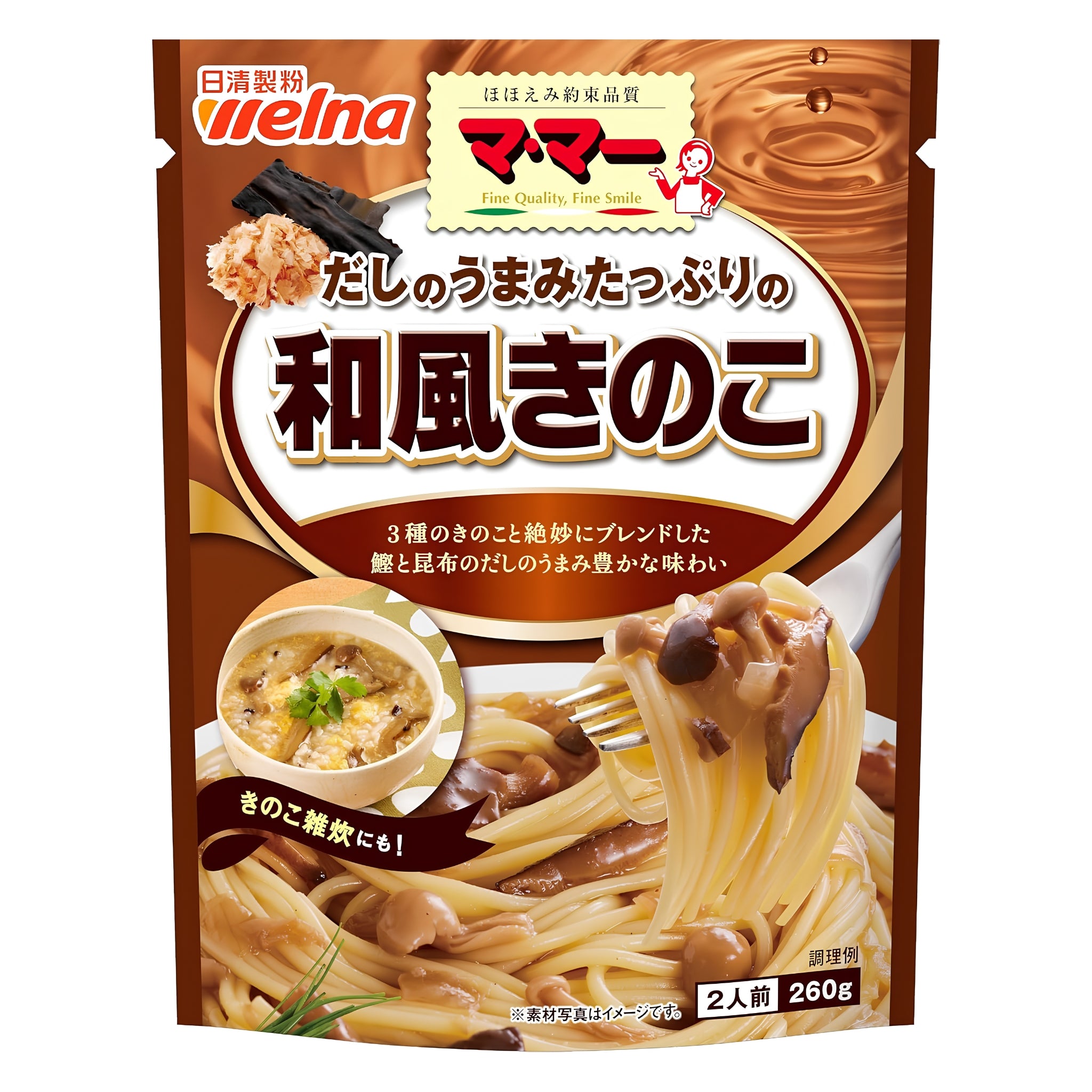 Ma-Ma Japanese-Style Mushroom Pasta Sauce 260g – 2 Servings