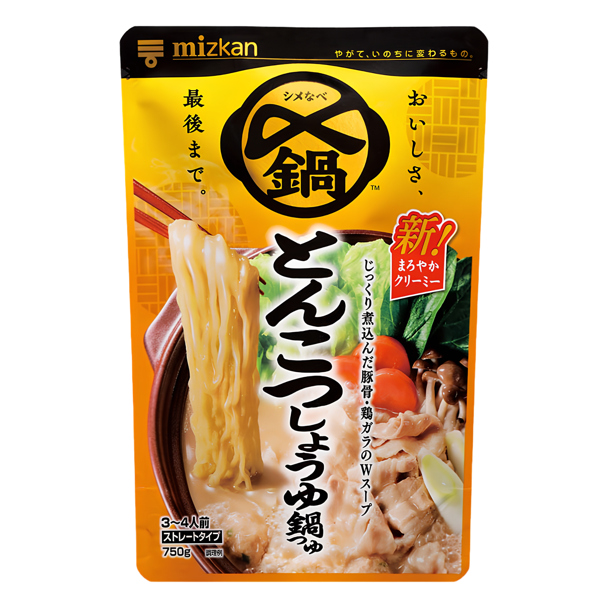 Mizkan Tonkotsu Shoyu Hot Pot Soup Base 750g