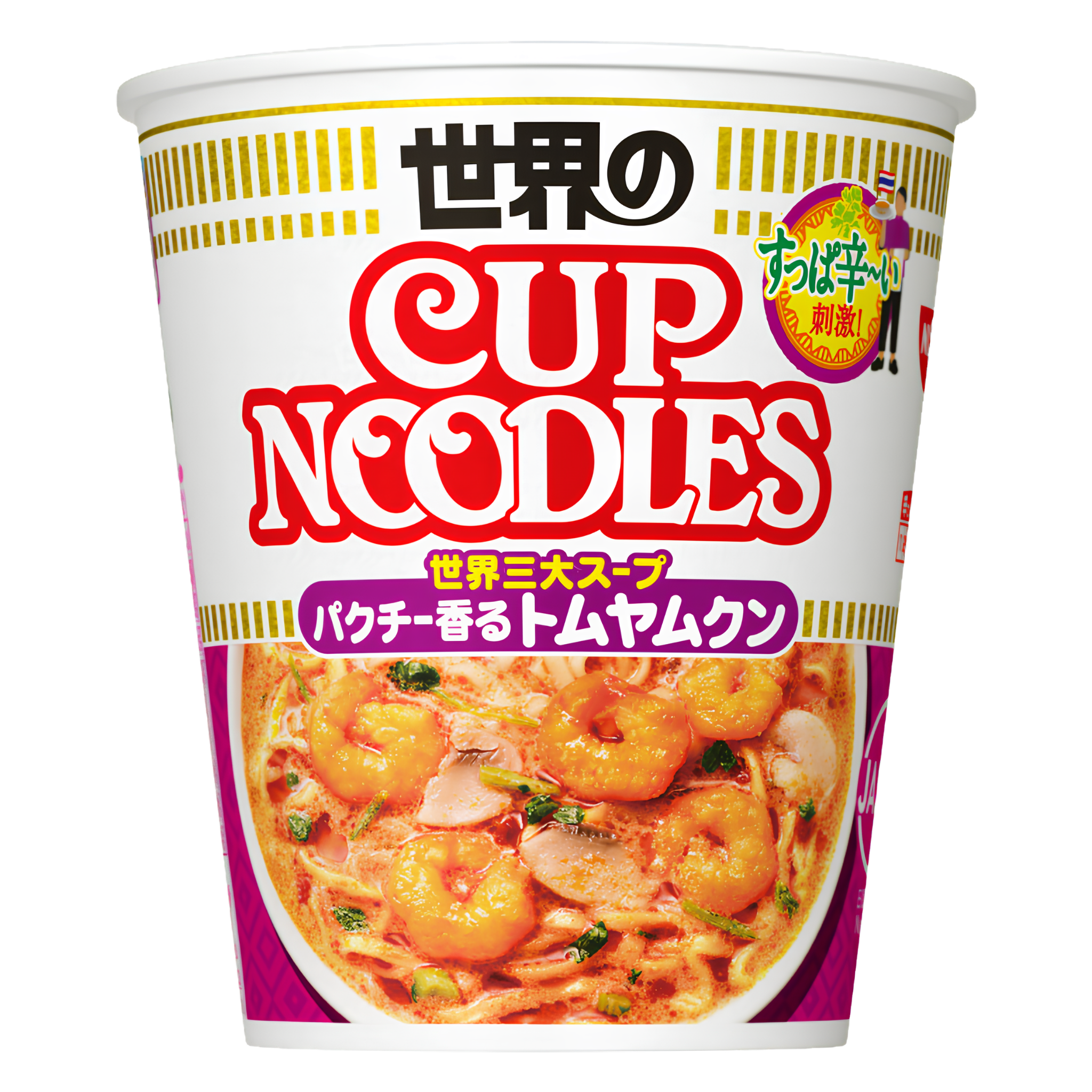 Nissin Cup Noodle Tom Yum Goong Japanese Instant Noodles 75g