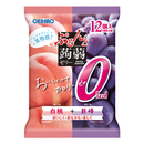 Orihiro Purunto Konnyaku Jelly Zero Kcal Peach + Grape 216g