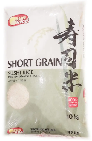 “SunRice” Japanese Style Sushi Rice 10kg