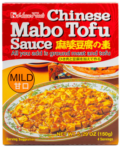 House Chinese Mabo Tofu Sauce Mild 150g