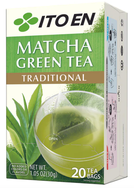 Ito En Matcha Green Tea Traditional Bags 30g