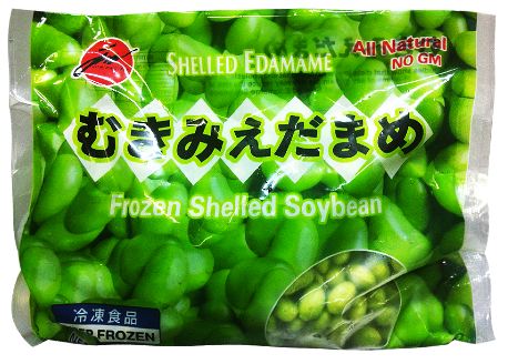 “Jun” Frozen Shelled Soybean (Edamame) 400gm