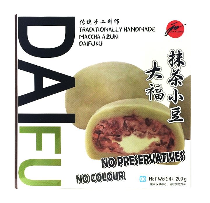 Maccha Azuki Daifuku 4P