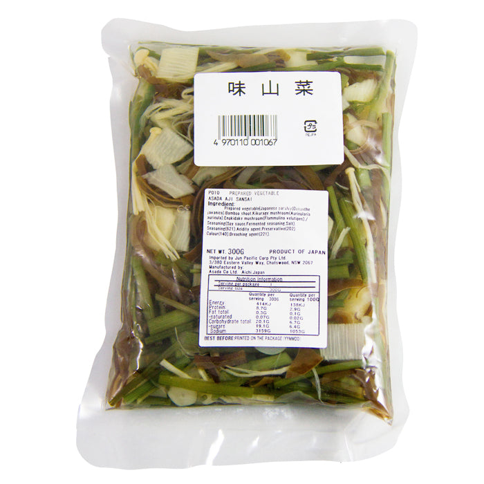 "Asada" Aji Sansai (Warabi Nuki) 328g