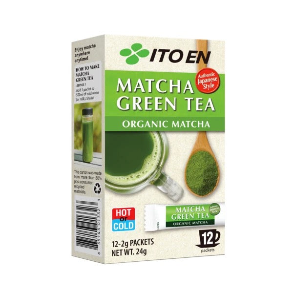 “Itoen” Organic Matcha Powder Stick (2gx12)