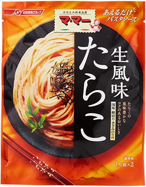 "Welna" Mama Aerudake Pasta Sauce Tarako Nama Fumi 48g