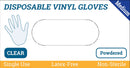 Jun Disposable Vinyl Gloves (Medium, Powdered) 100pcs