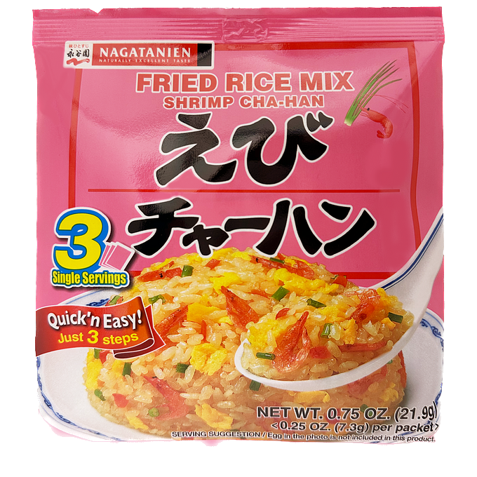 "Nagatanien" Ebi (Prawn) Chahan no Moto  (Fried Rice Seasoning) 21.9g -MJ11040