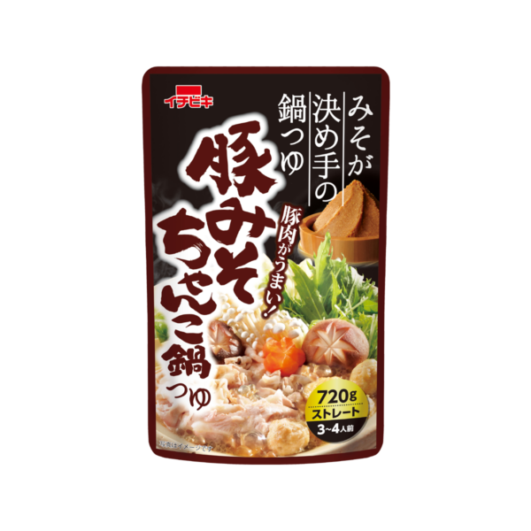 Ichibiki Pork Miso Chanko Nabe Soup Base (Straight Type) 720g