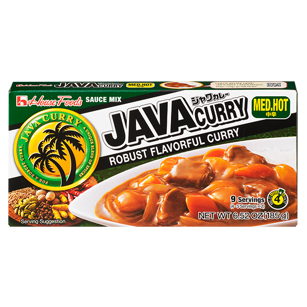 House Java Curry Medium Hot 185g