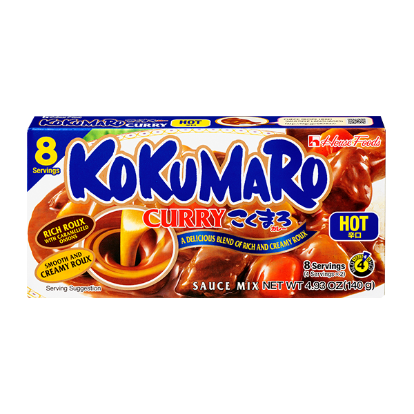 House Kokumaro Curry Hot 140g