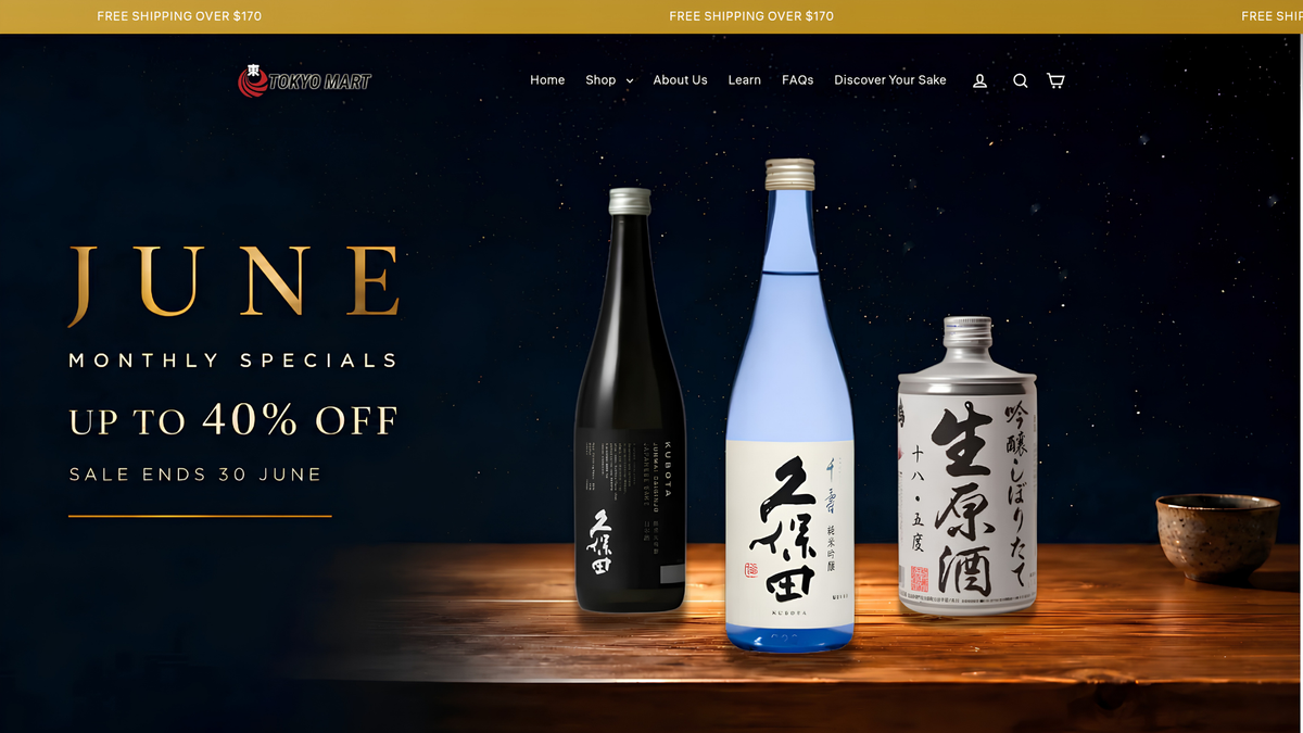 Tokyo Mart Sake Online