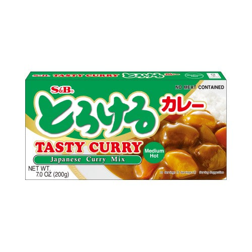 S&B Torokeru Curry Mix Medium Hot 200g