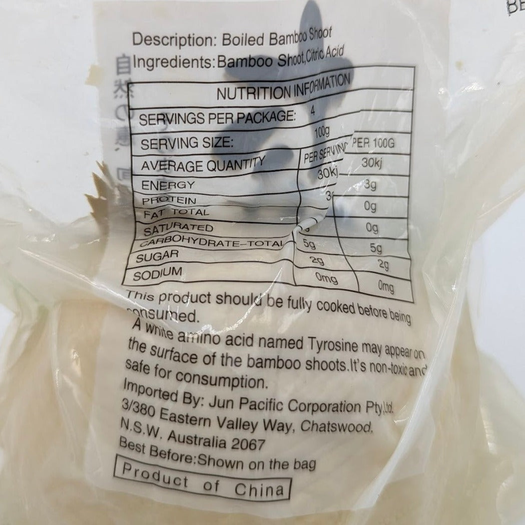 Boiled Bamboo Shoot 1pc 400g Ingredients List 