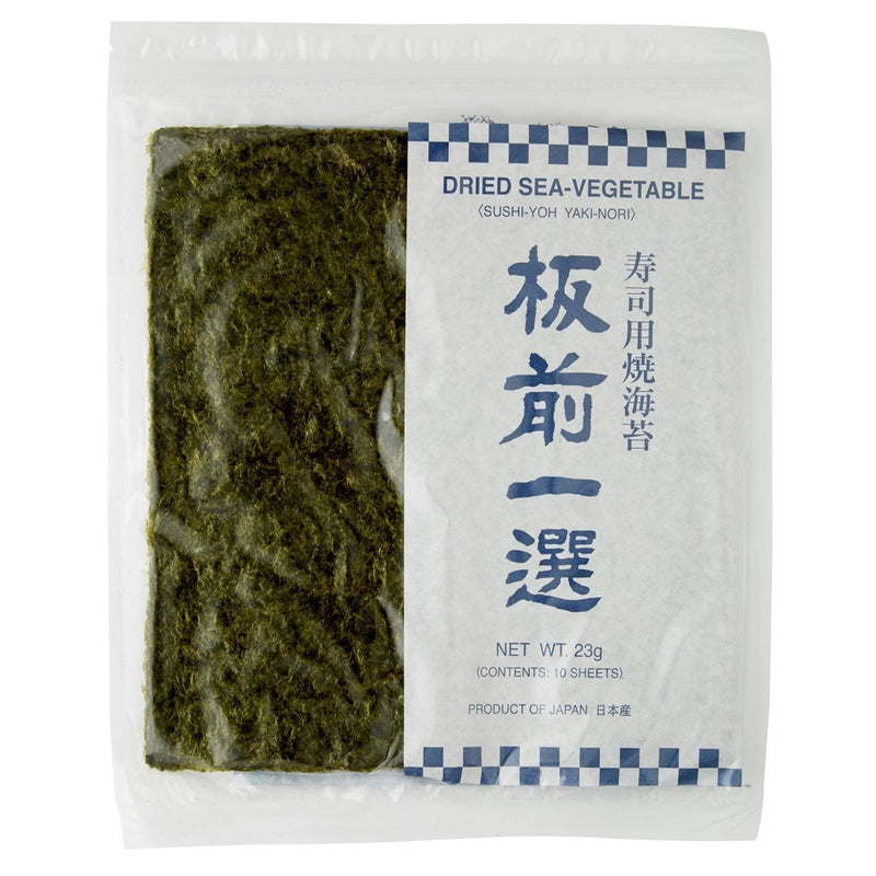 "Yamaguchi" Roasted Seaweed with Zipper [Blue] 23g