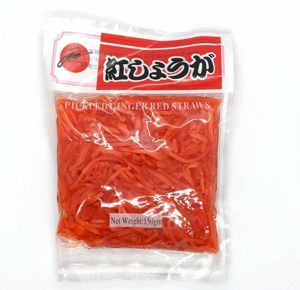 Jun Pacific Pickled Ginger Red Straw (Beni Shouga) 150g
