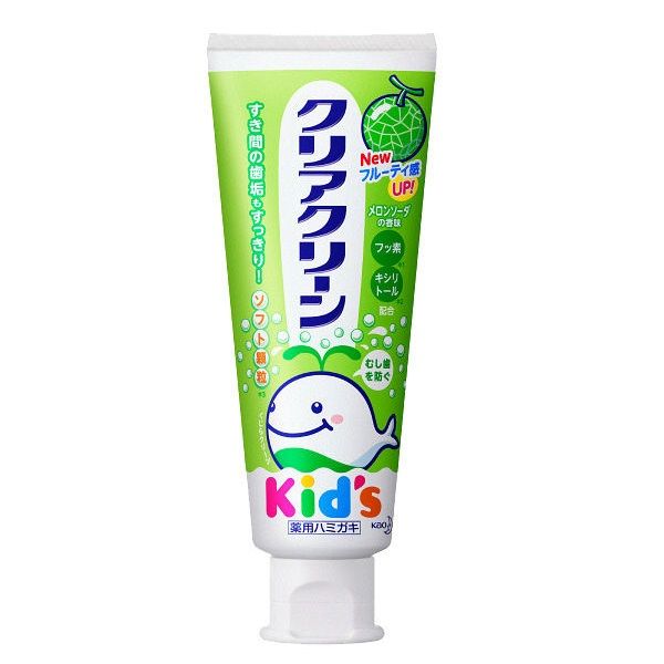 Kao Clear Clean Melon Soda Kids Toothpaste 70g