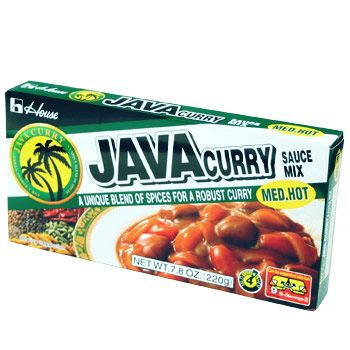 House Java Curry Mid-Hot 185g