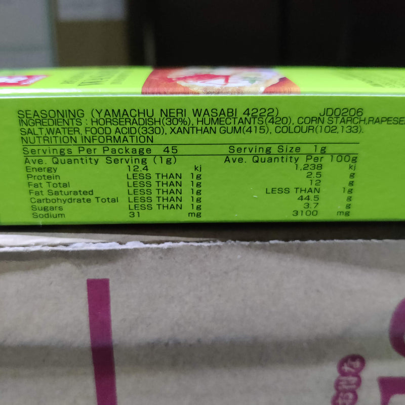 Buy Yamachu Wasabi in Tube 45g | Jun Direct