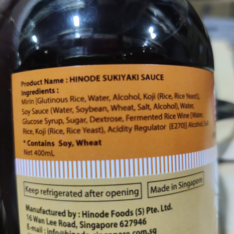 Hinode Sukiyaki Sauce 400ml