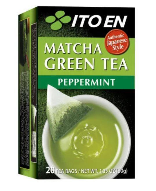 Ito En Matcha Green Tea Pepper Mint Bags 30g