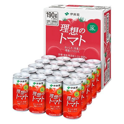 "Ito En" Tomato Juice Can (Riso) 190g x 20 (4.6kg)