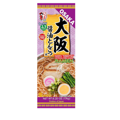Itsuki Osaka Soy Sauce Tonkotsu Ramen 176g