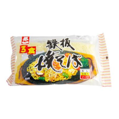 Buy Miyakoichi Teppan Yakisoba 3 servings - 3 shoku 480g | Jun Direct