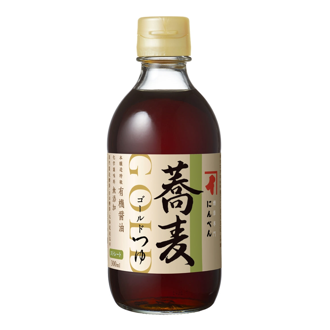 Ninben Gold Tsuyu for Soba (Straight Type) 300ml