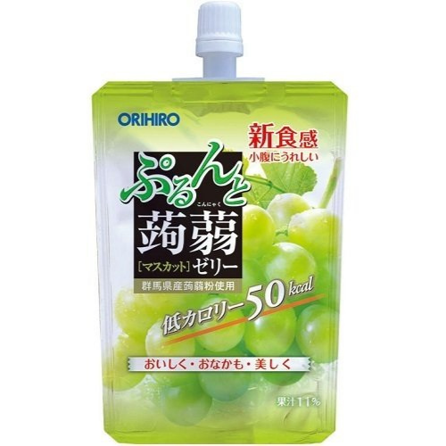 Orihiro Konnyaku Jelly Muscat Pack 130g