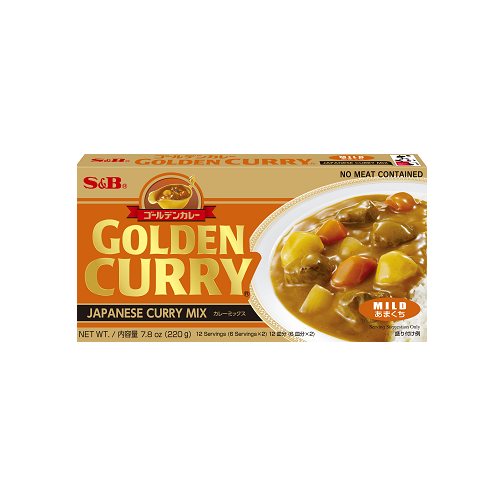 S&B Golden Curry Mix Mild 220g