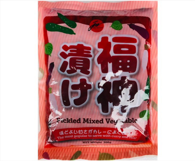 Jun Fukujinzuke (Pickled Mixed Vegetables) 300g