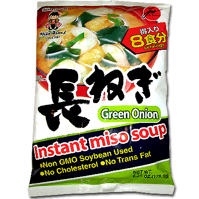 Shinshuichi Sokuseki (Instant) 8 Pack Miso Soup with Green Onion 176ml