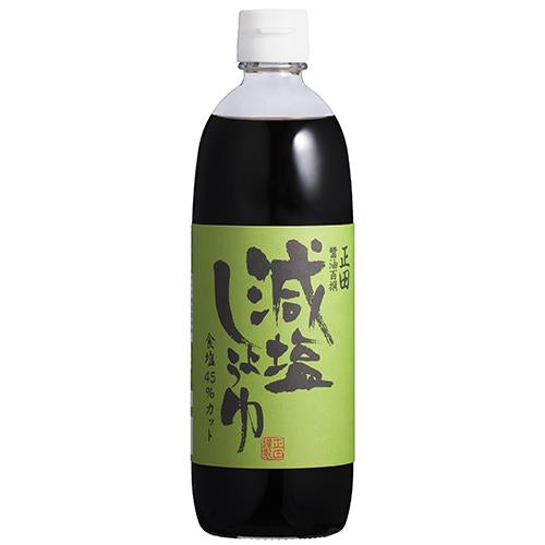 Shoda Less Salt Soy Sauce 500ml