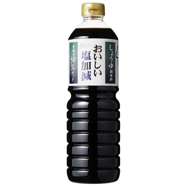 Shoda Less Salt Soy Sauce 1lt