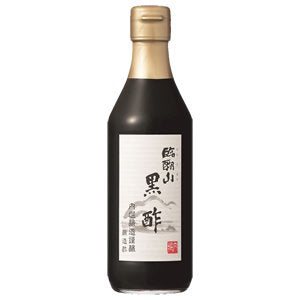 Buy Uchibori Ringosan Kurozu - Black Vinegar 360ml | Jun Direct