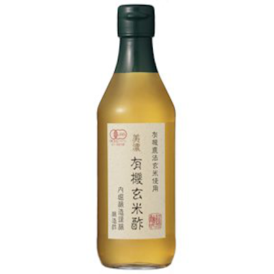 Uchibori Mino Organic Genmai Su (Brown Rice Vinegar) 360ml