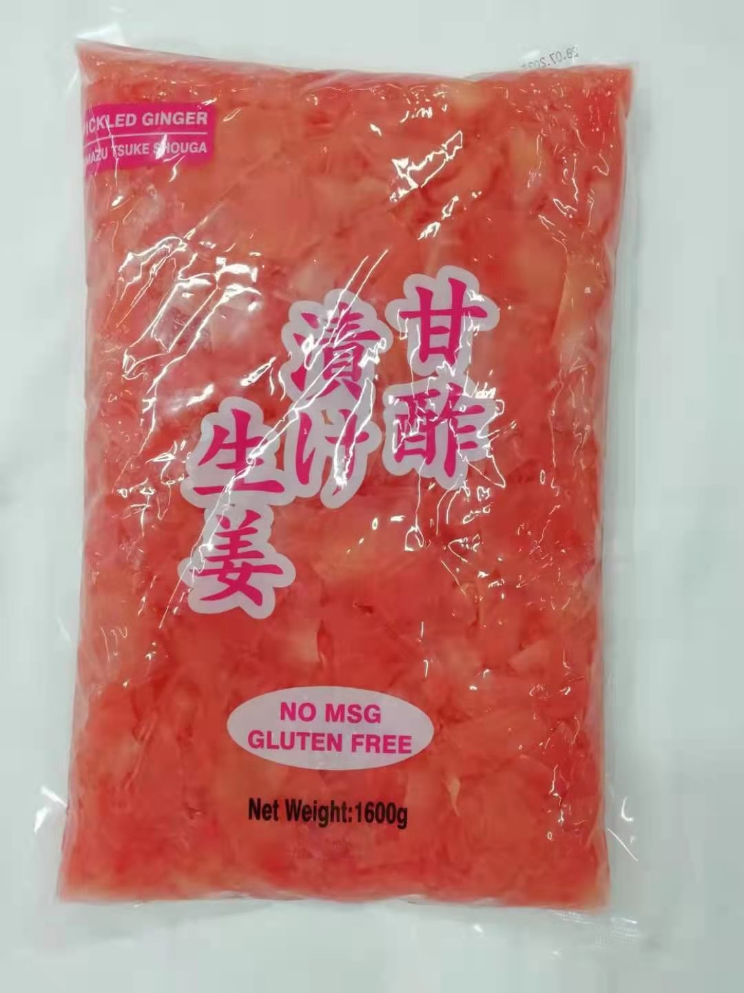 Jun Amazu Shoga (Pink Sweet Pickled Ginger) 1.6kg