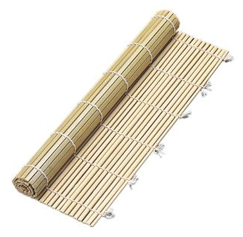 Bamboo Sushi Mat Flat 24cm