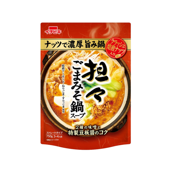 Ichibiki Tantan Goma Miso Nabe Soup Stock 750g