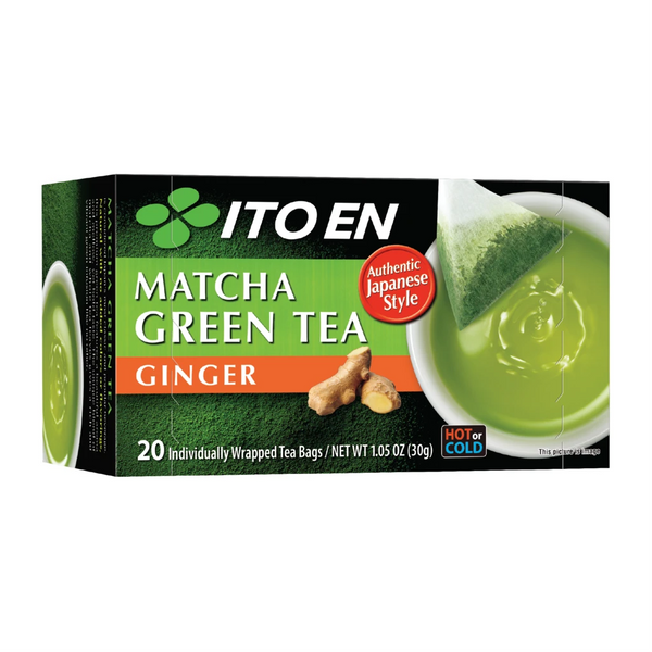 Ito En Matcha Green Tea Ginger Bags 30g