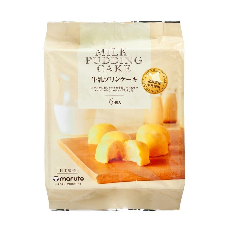 "Maruto" Milk Pudding 6 pcs 174g