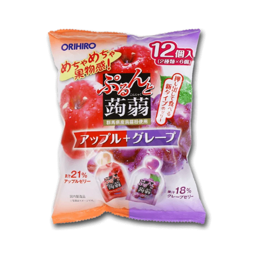Orihiro Konjac Jelly Apple + Grape 240g