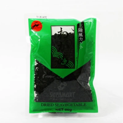 Jun Pacific Cut Wakame - Cut dried Seaweed 50g